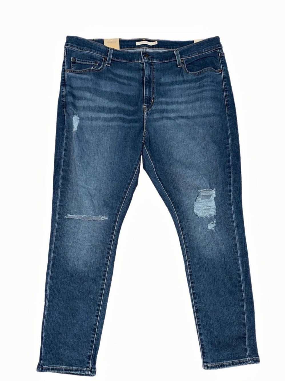Levi's 721 High Rise Skinny Blue Skinny Jeans Waist 20W NWT